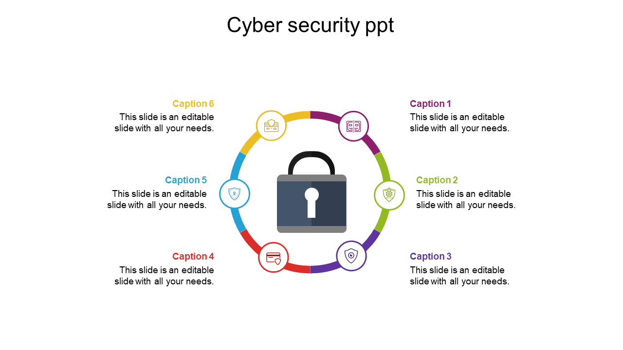 Seductive Cyber Security PPT Slide Themes Presentation